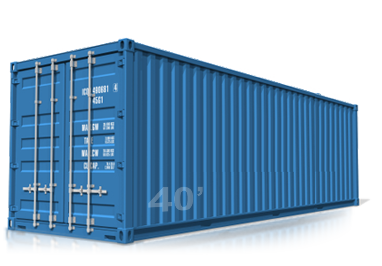 40 ft Contractor Grade Container for Rent